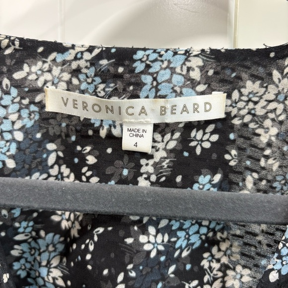 Veronica Beard Marla silk ruched dress - Picture 8 of 10